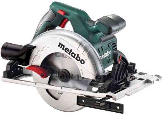 Потужна ручна дискова пила по дереву Metabo KS 55 FS : 1200 Вт, круг 160мм циркулярна пила 600955000 Киев