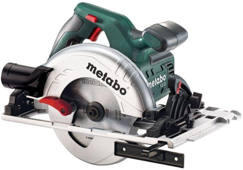 Потужна ручна дискова пила по дереву Metabo KS 55 FS : 1200 Вт, круг 160мм циркулярна пила 600955000 Киев - изображение 1