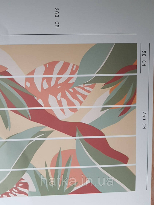 Шпалери вінілові на флізелін Petite Fleur 4 Rasch Texti 288697 на синьому тлі червоні птиці бірюзові квіти Київ - фото 2