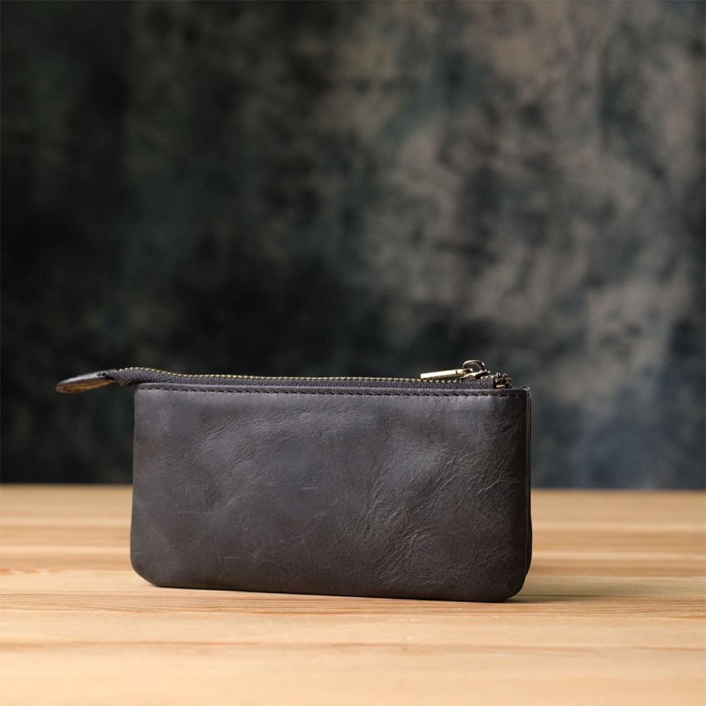 Удобная ключница на два отделения из матовой натуральной кожи Tony Perotti 20836_1 (3350 nero) Черный Киев - изображение 10