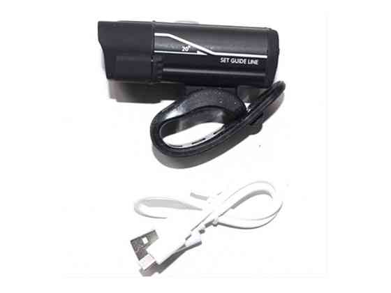 Фонарь велосипедный LED Cree XP-G2 Feel Fit USB Черная Бровары