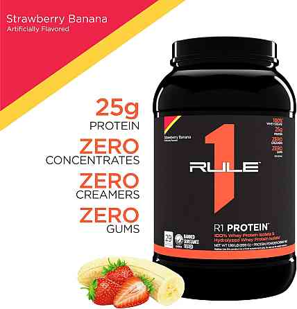 Протеїн Rule One Protein 899 gram (Strawberry Banana) Луцьк