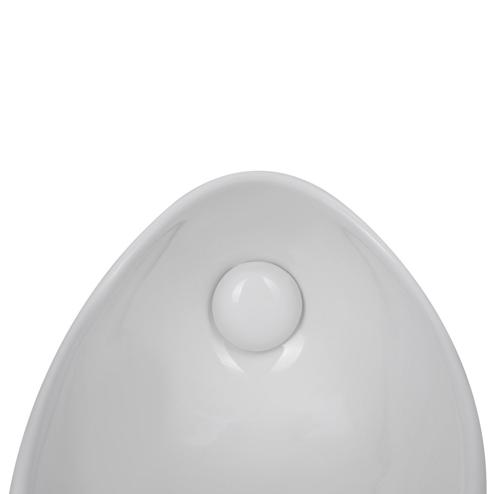 Пісуар підвісний Qtap Stork з ІЧ-датчиком автоматичного змиву 350х310х685 White QT1588102HW Київ - фото 15