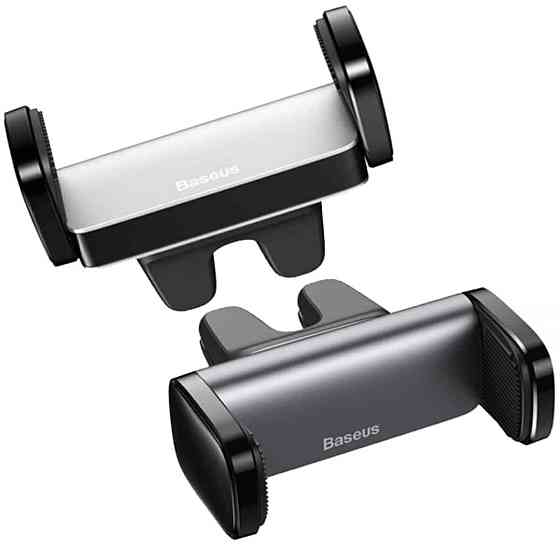 Тримач для мобiльного Baseus Steel Cannon 2 Air Outlet Car Mount Black Київ