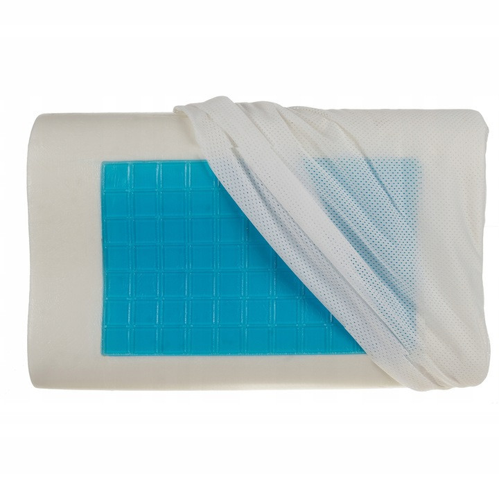 Ортопедична подушка з гелевою вставкою під шию з чохлом Malatec (24238) Нововолинськ - фото 2
