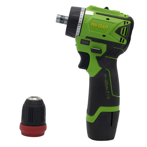 Шуруповерт с бесщеточным двигателем Procraft,Аккумуляторные шуруповерты с литиевой батареей 12В 1.5 ач,Безшумный шуруповерт Львов - изображение 7