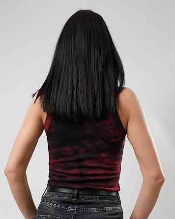 Облягаюча майка тай-дай 