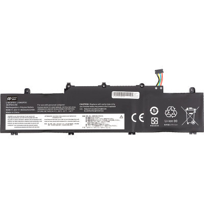 Аккумулятор для ноутбука LENOVO ThinkPad T14S Series (L18C3PD2) 11.55V 4650mAh PowerPlant (NB482122) Винница - изображение 1