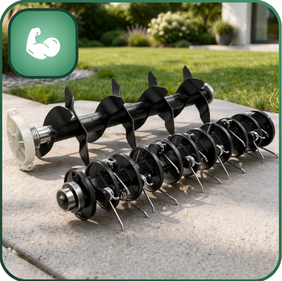 Аератор, скарифікатор AGREENO 32см 2500Вт (Польща) Київ - фото 16