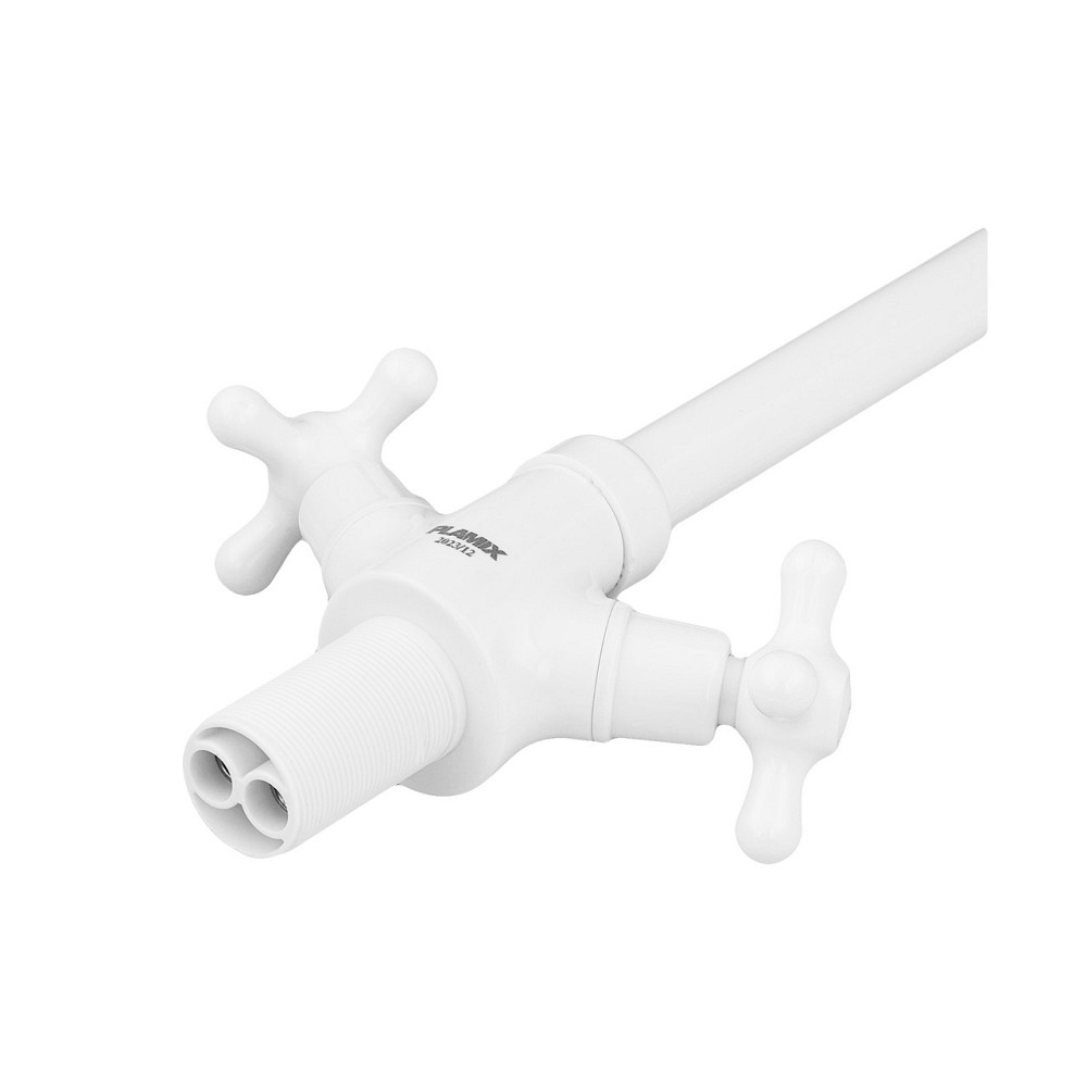 Кухонный смеситель Plamix Pablo-275 White без подвода PM0669 Харьков - изображение 5