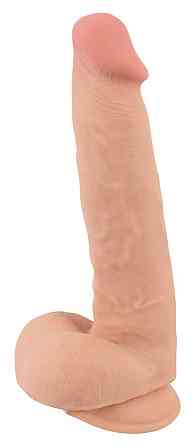 Фалоімітатор - Nature Skin Dildo With Movable Skin, 25 см Sex Aura Київ