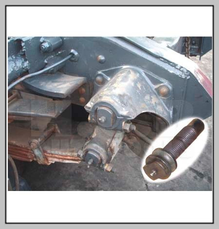 Спецключ для викручування пальця ресори Scania (3/4