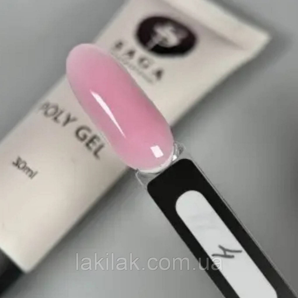 Полігель Saga Poly Gel №04 (тілесно-рожевий) в тюбику 30мл Херсон - фото 1