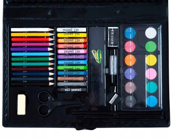 Набір для малювання з 86 елементами у валізі: олівці та фломастери Maaleo (9173) Нововолинськ - фото 3