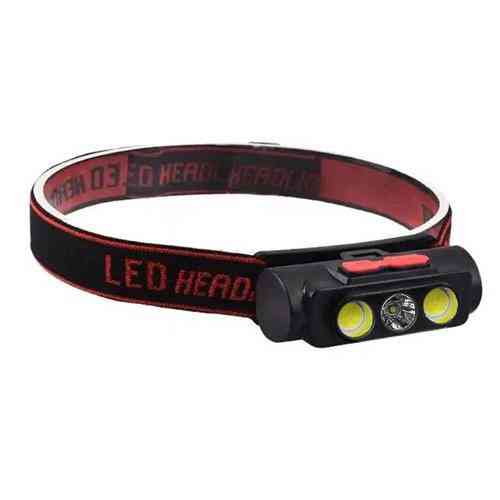 Тактичний ліхтар для риболовлі PLD-2119B-XPE+2COB(white+red), Ліхтарик на голову для домашніх робіт PX-67 Київ