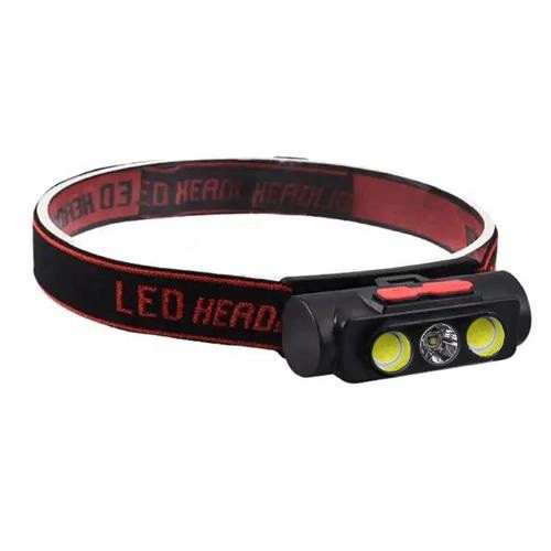 Тактичний ліхтар для риболовлі PLD-2119B-XPE+2COB(white+red), Ліхтарик на голову для домашніх робіт PX-67 Київ - фото 5