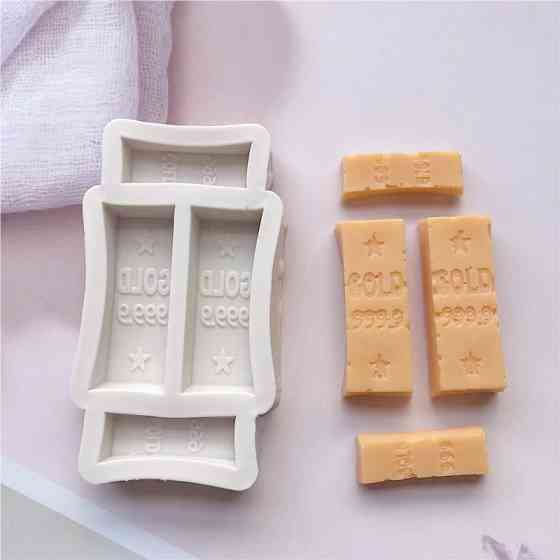 Молд Злитки золота 90 на 50 мм сірий Київ