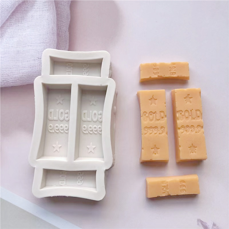 Молд Слитки золота 90 на 50 мм серый Киев - изображение 6