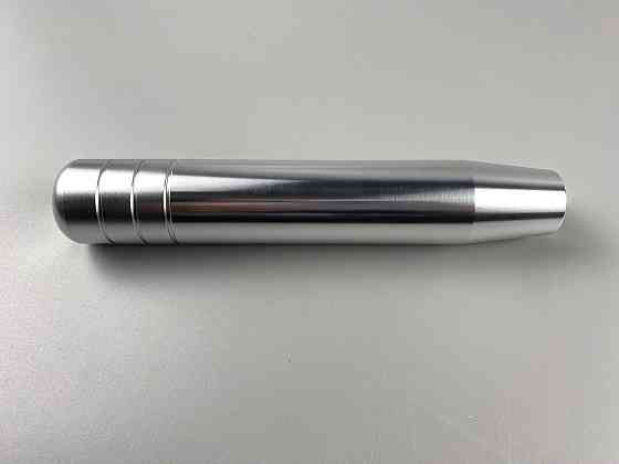 Наконечник важеля КПП срібляста універсальна ручка перемикання передач із 3 штуцерами Мукачево