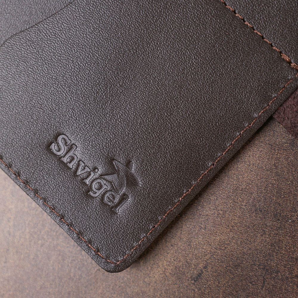 Мужской тревел-кейс из натуральной кожи Shvigel 16525 Коричневый Киев - изображение 10
