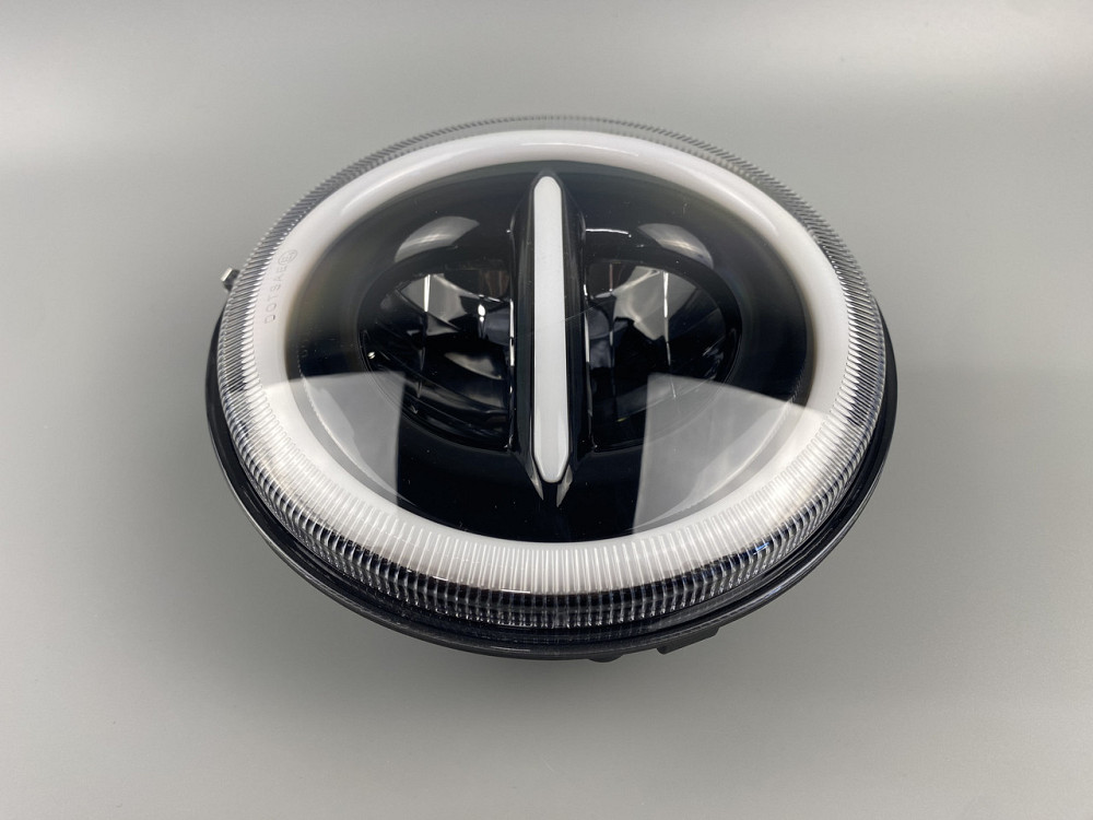 Світлодіодна фара кругла LED 65W лампа для модифікованого світла, Автомобільні світлодіодні фари Мукачево - фото 8