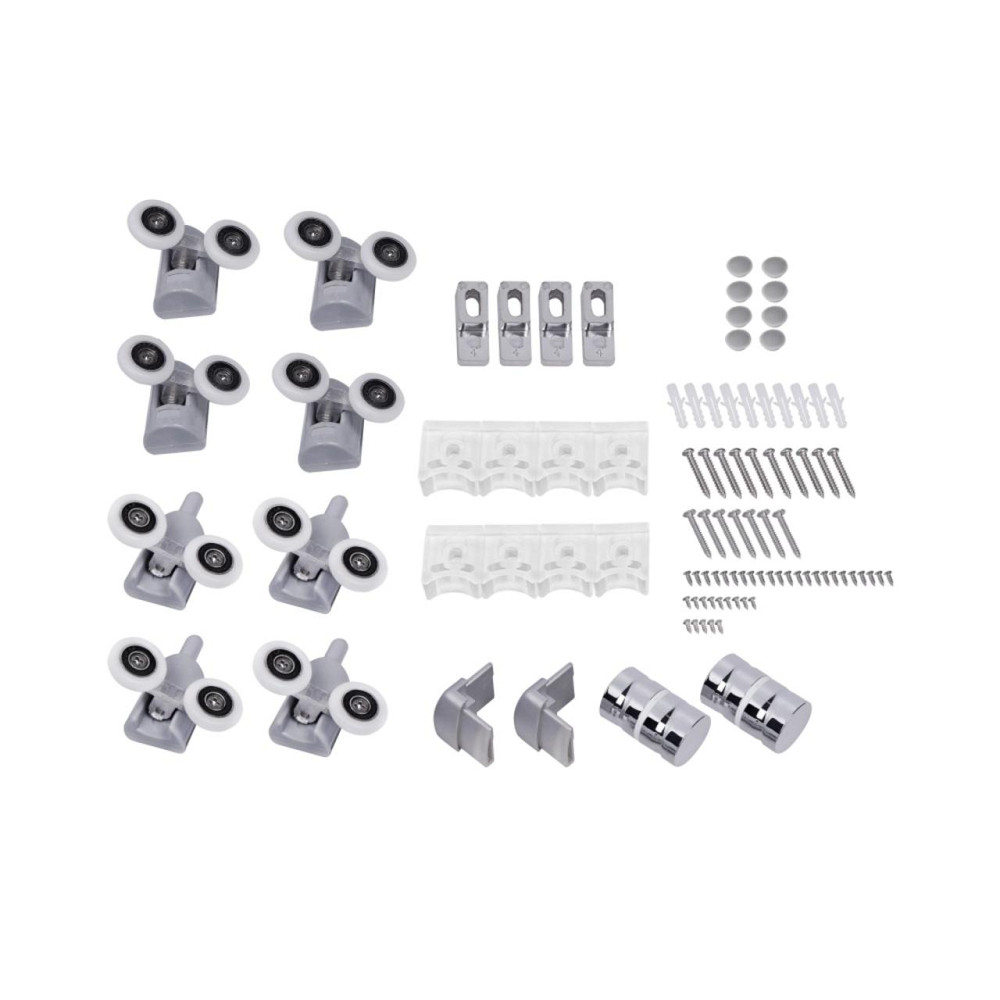 Lidz Latwa SC80x80.SAT.MID.GR Душевая кабина полукруглая, стекло тон. 4 мм + Lidz Душевой поддон KAPIELKA ST80x80x26, с панелью Киев - изображение 8