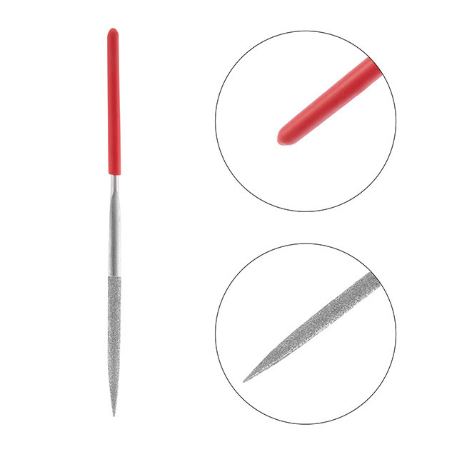 Набір алмазних надфілів, 10 шт., 140 мм INTERTOOL HT-3701 Київ - фото 8