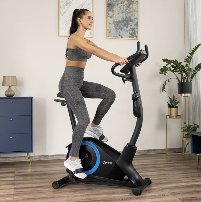 Велотренажер Gymtek XB3000 електромагнітний синій Київ - фото 10