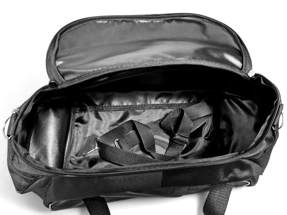 Сумка спортивна SPORT 48х30х20 чорна Київ - фото 7