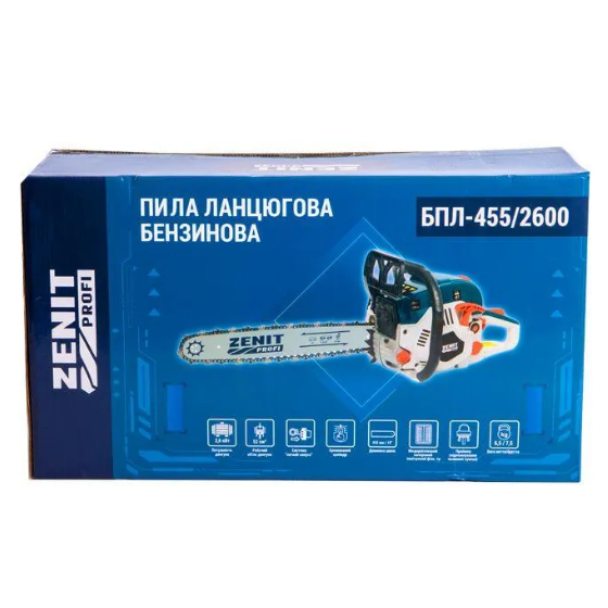 Бензопила профі Tekhmann БПП-455\2600 Житомир - изображение 7