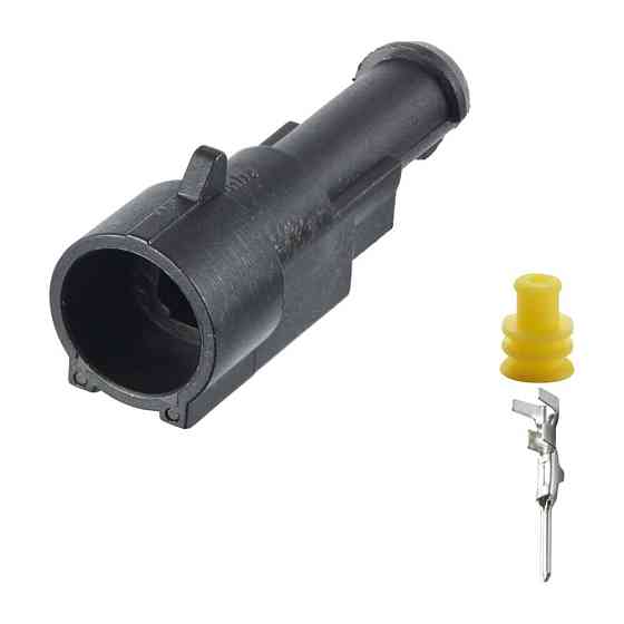 Роз'єм конектор 1-кон., Датчик Давления Масла, 282103-1, TE Америка, Корея, Японія, Buick, Cadillac, Chevrolet, Daewoo, GMC Київ