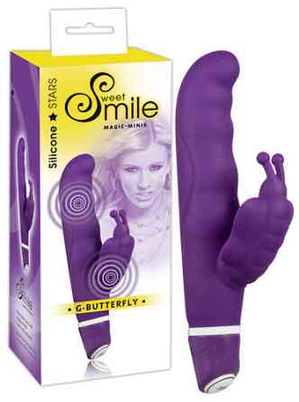 Силиконовый вибратор Smile G-Butterfly Sex Aura Киев