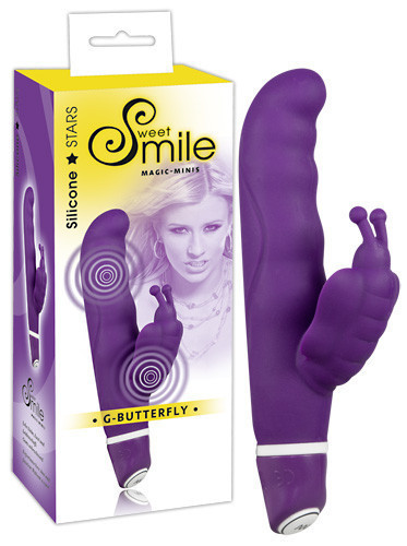 Силиконовый вибратор Smile G-Butterfly Sex Aura Киев - изображение 1
