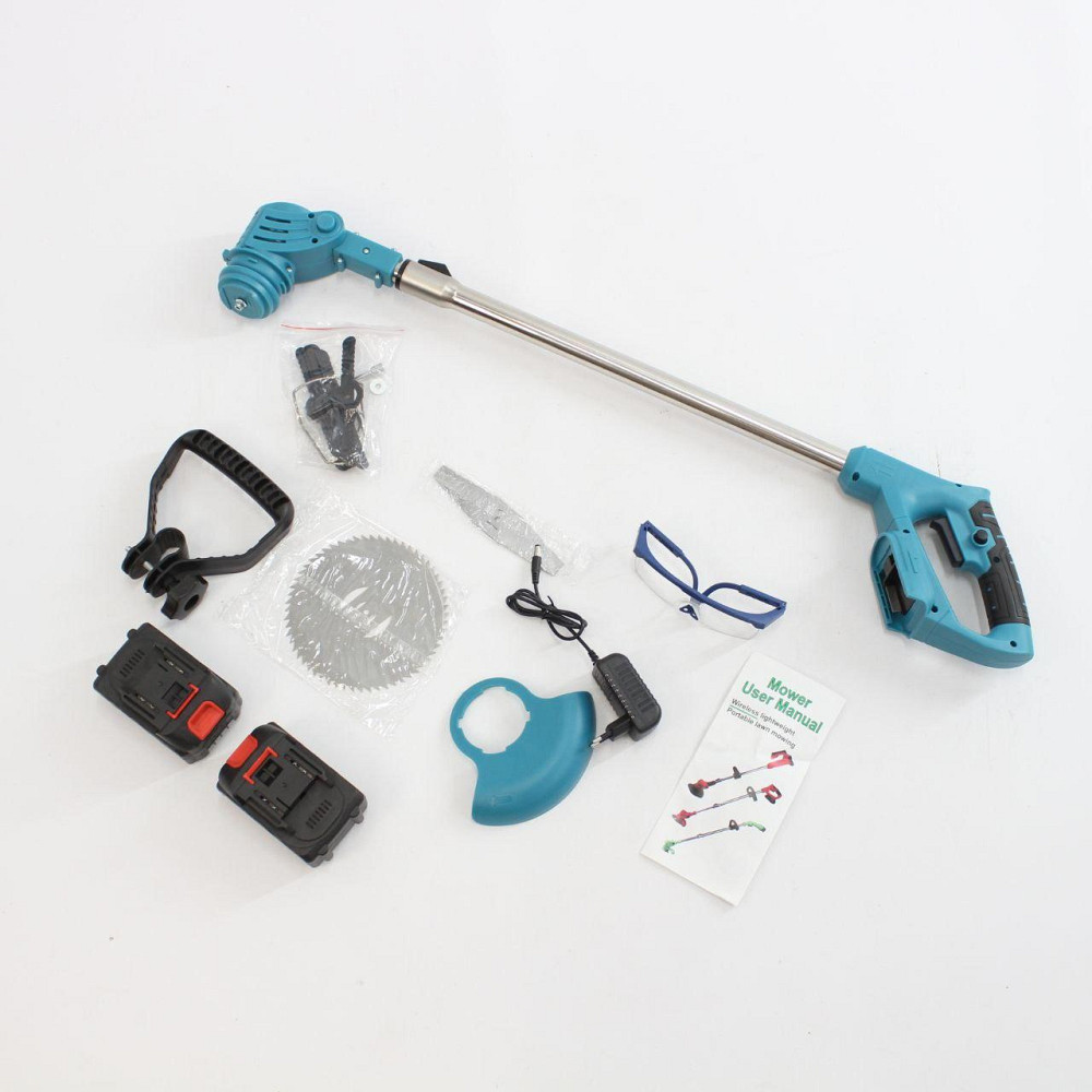 Акумуляторна газонокосарка + 2 АКБ 48V, Lawn mower / Тример для трави / Аккумуляторный триммер / Електротример Киев - изображение 10