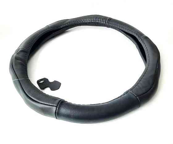 Чохол на руль шкіра 27010 BK M чорна Вінниця