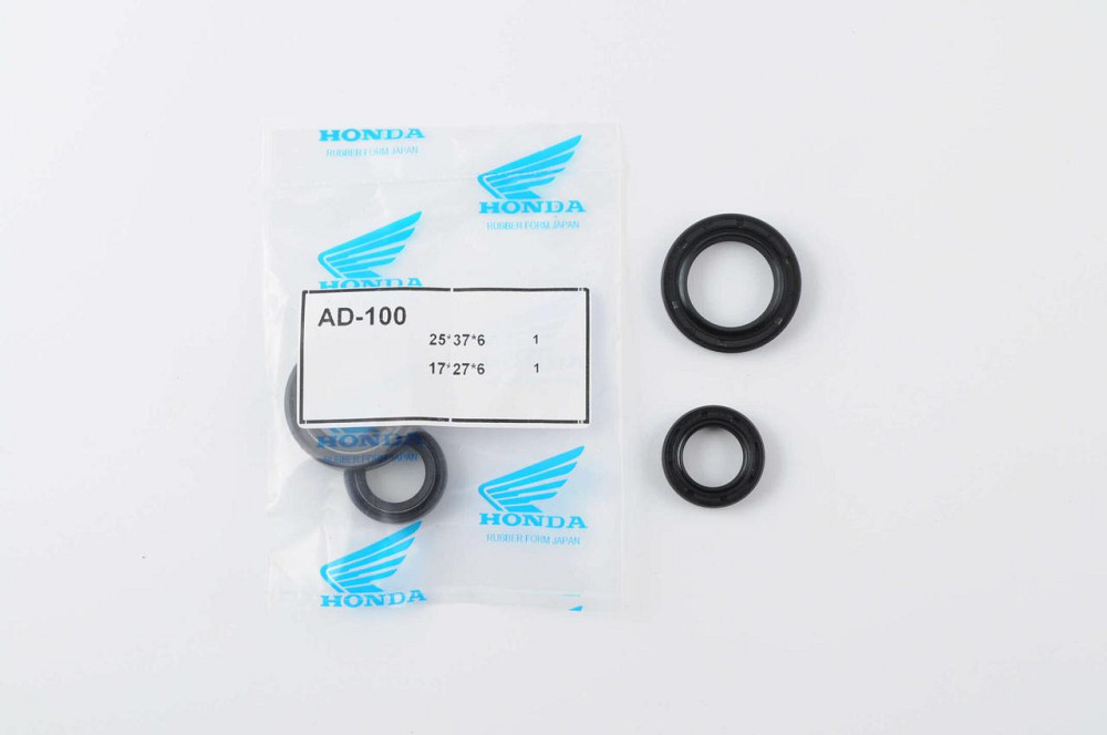 Сальники (набор) скутер Сузуки Адрес 100 2шт (25*37*6, 17*27*6) Мукачево - изображение 1