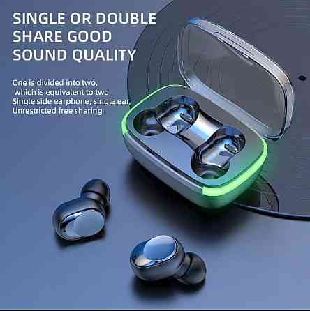 Навушники бездротові TWS Y60 Bluetooth 5.3 Київ