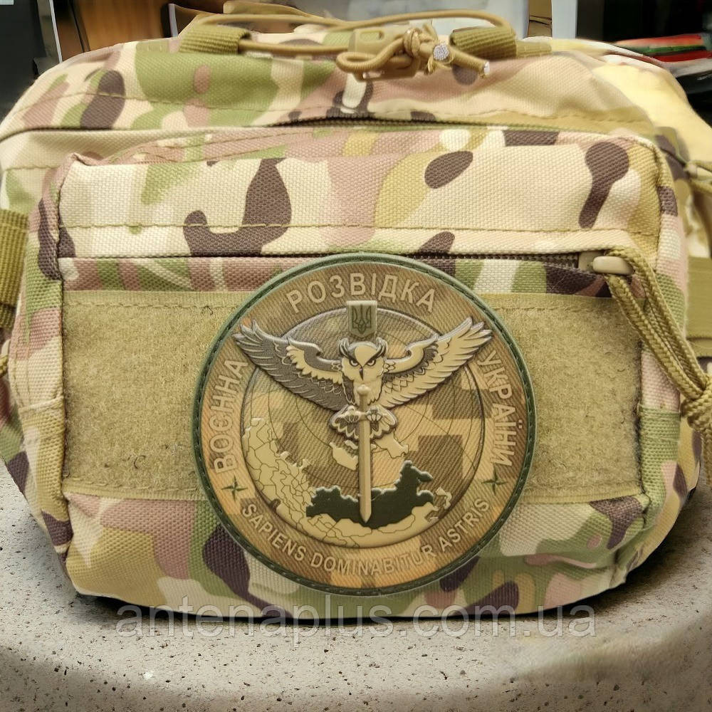 Воєнна розвідка України піксель ЗСУ шеврон / патч Київ - фото 2