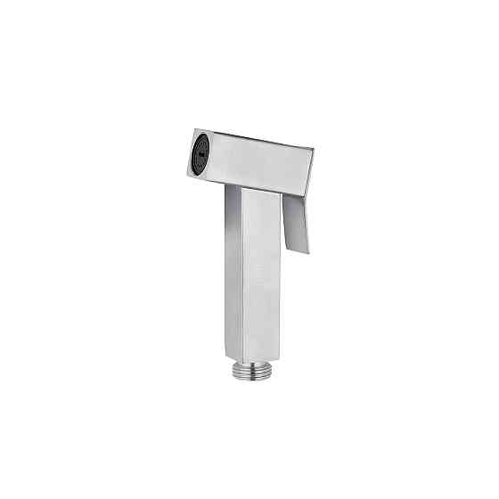 Смесители с гигиеническим душем Kroner KRP Edelstahl Kubus - ESG053 сатин Киев