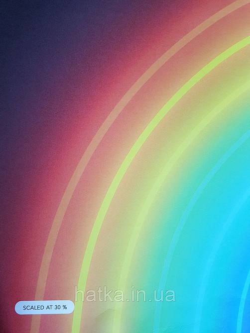 Обои флизелиновые экологически чистые Decoprint Good Vibes 180х280 молодежные детские панно мурал радуга Киев - изображение 3