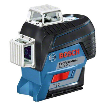 Лазерный нивелир Bosch GLL 3-80 C + BM 1 (12 V) + L-Boxx (0.601.063.R02) Винница - изображение 1