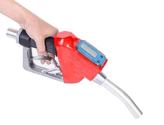 Пістолет для перекачування палива REWOLT із цифровим лічильником 75л/хв RE SL006P Чернігів