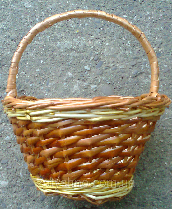 Корзина плетеная лакированая для хранения Киев - изображение 4