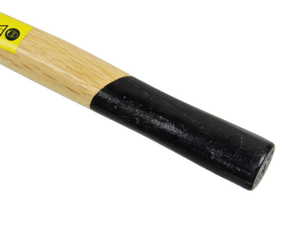 Молоток слюсарний "GeKo"-premium 0,3 кг з дерев'яною ручкою Київ - фото 3