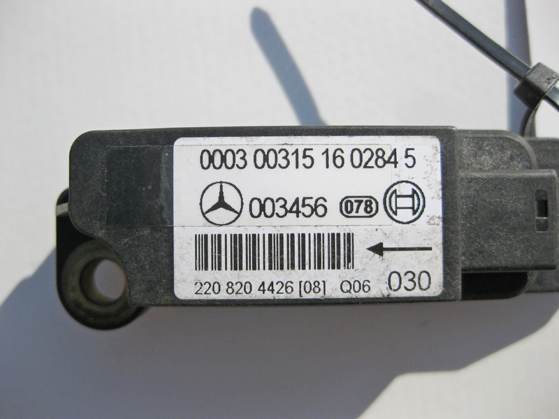 Mercedes-Benz  A2208204426 Датчик удару Bocsh CL C215 S-class short W220 SL R230 E-class W210 S-class long V220 E-class S210 Одесса - изображение 3
