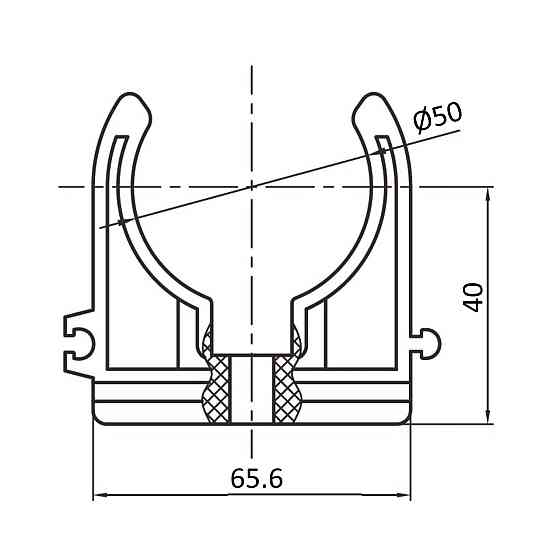Кріплення PPR Blue Ocean 50 Київ
