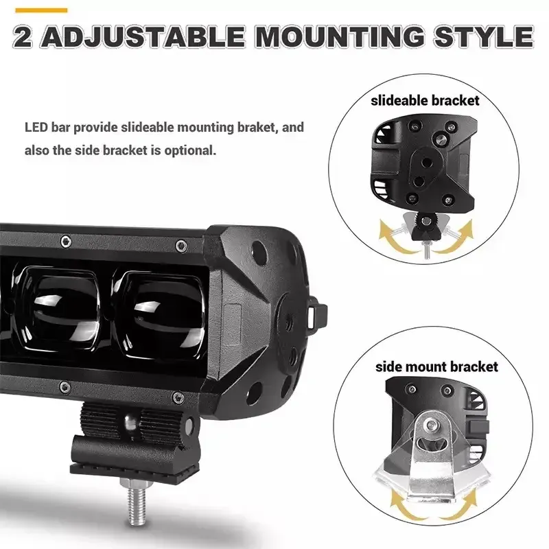 Фара-LED Балка 864*75*80 150W 10-30V Лінза 6D lens-150W Харків - фото 8