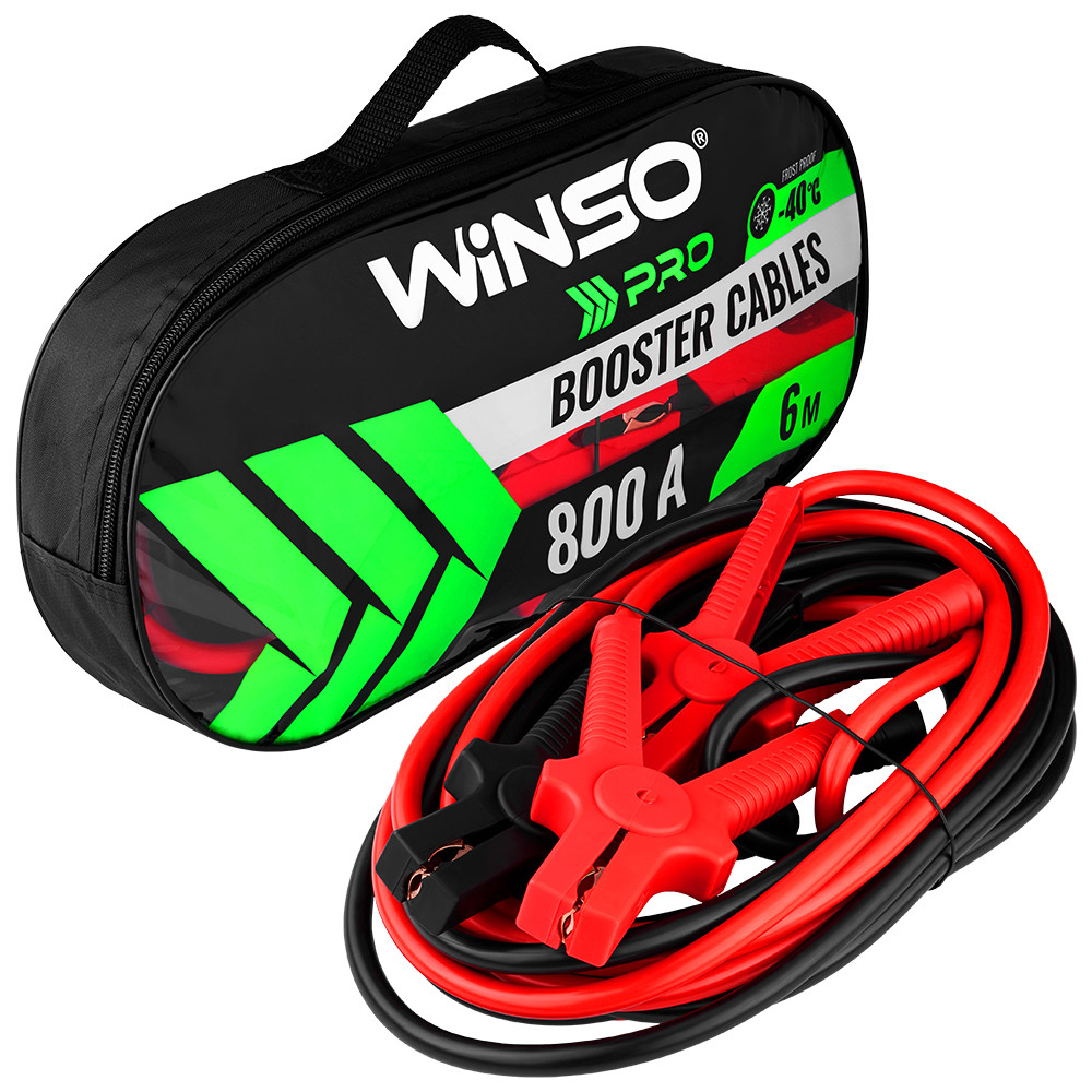 Провода-прикурювачі Winso Pro 800A, 6м Львів - фото 1