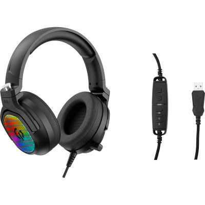 Наушники GamePro HS1300 RGB 7.1 Black (HS1300) Винница - изображение 10