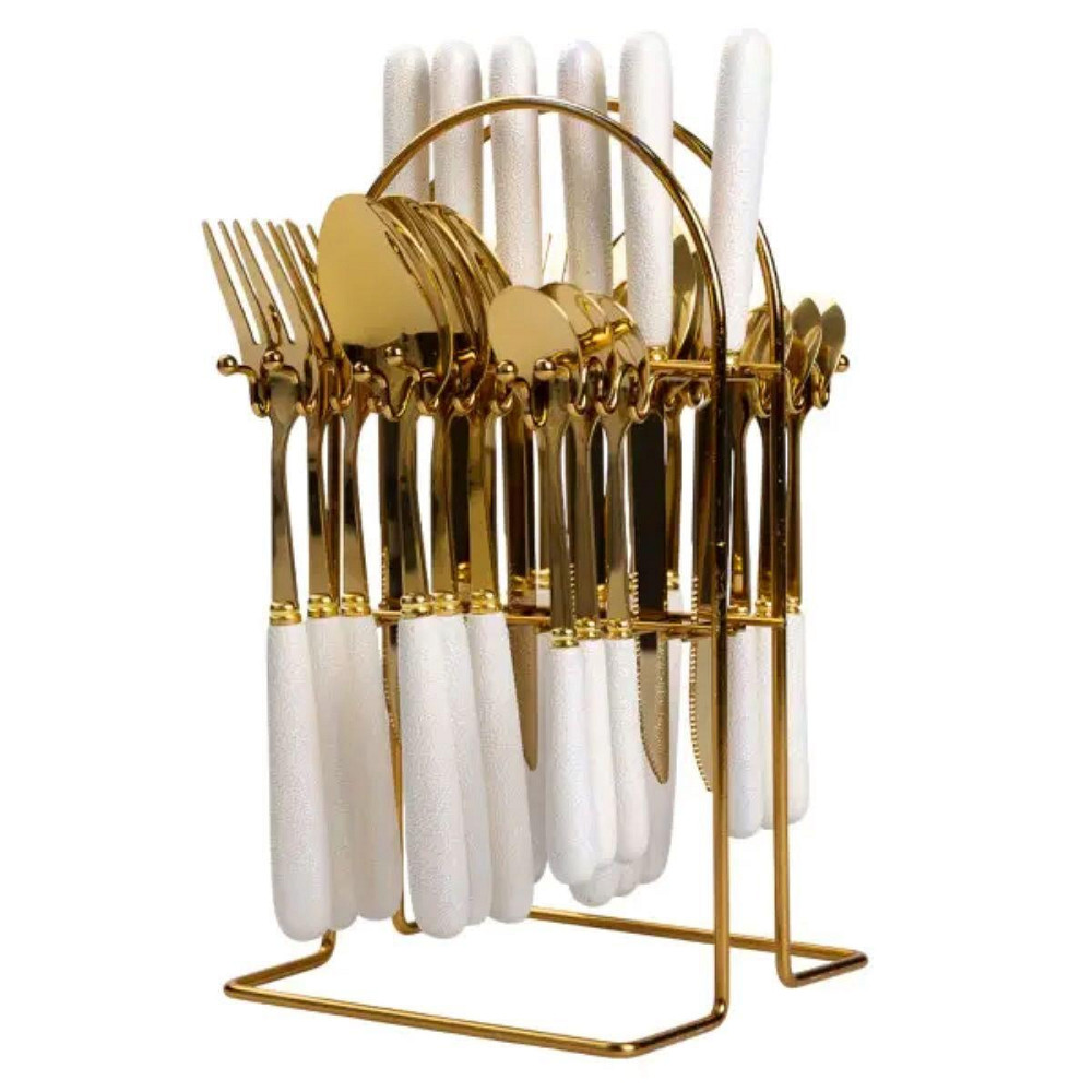 Столовый набор на 6 персон в подставке, 24 предмета Киев - изображение 7